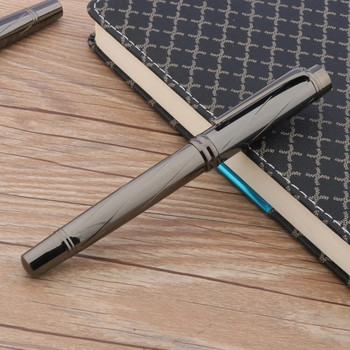 луксозни висококачествени пистолетно сиви стандартни класически елегантни подпис RollerBall Pen химикалки с мастило в Швейцария Бизнес офис консумативи
