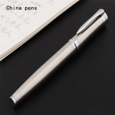 Prabangios kokybės 3035 Raudonas Juodas Sidabras Verslo biuro Vidutinio antgalio Rollerball Pen Naujos Mokyklos mokinių reikmenų rašikliai