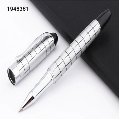 Prabangus aukštos kokybės 79 Juoda balta linija Mokyklinio mokinio biuro reikmenys Rollerball Pen New Puikus dovanų rašiklio derinys