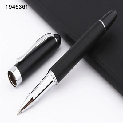 Prabangus aukštos kokybės 79 Juoda balta linija Mokyklinio mokinio biuro reikmenys Rollerball Pen New Puikus dovanų rašiklio derinys