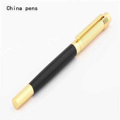 Luksusa augstas kvalitātes 856 Zelts dažādi Skolas piederumi Biznesa birojam Medium Nib Rollerball pildspalva Jaunums mīļotajam dāvanu pildspalva