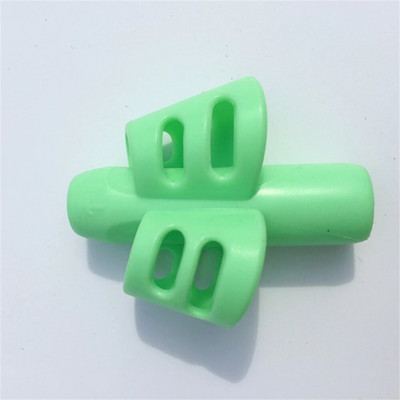 Mīksts silikona zīmuļu turētājs vienkrāsains bērnu rakstīšanas apmācības korekcijas ierīce studentu kancelejas piederumi skolas piederumi bērniem, dāvana