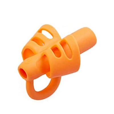 Mīksts silikona zīmuļu turētājs vienkrāsains bērnu rakstīšanas apmācības korekcijas ierīce studentu kancelejas piederumi skolas piederumi bērniem, dāvana