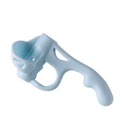 Mīksts silikona zīmuļu turētājs vienkrāsains bērnu rakstīšanas apmācības korekcijas ierīce studentu kancelejas piederumi skolas piederumi bērniem, dāvana