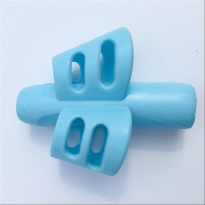 Mīksts silikona zīmuļu turētājs vienkrāsains bērnu rakstīšanas apmācības korekcijas ierīce studentu kancelejas piederumi skolas piederumi bērniem, dāvana