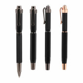 Πολυτελής Ποιότητα 920 Μαύρο Ροζ χρυσό Χρώμα Business Office School Student Γραφικά Προμήθειες Rollerball στυλό Νέο