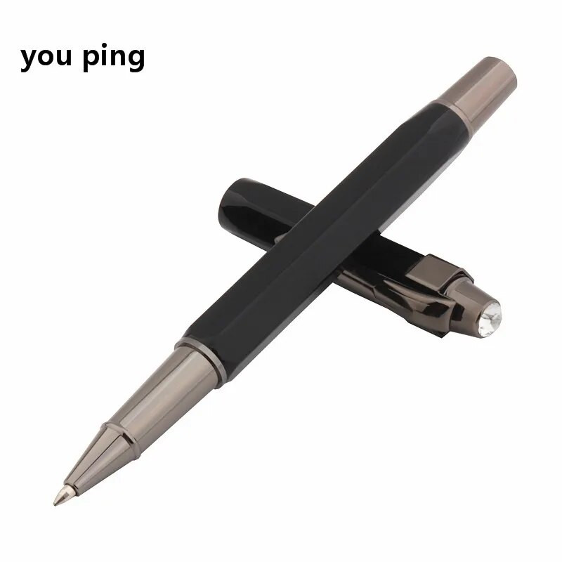 Πολυτελής Ποιότητα 920 Μαύρο Ροζ χρυσό Χρώμα Business Office School Student Γραφικά Προμήθειες Rollerball στυλό Νέο