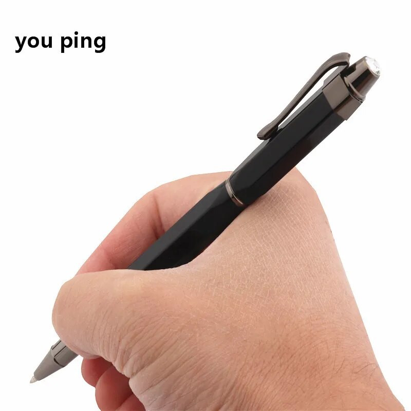 Πολυτελής Ποιότητα 920 Μαύρο Ροζ χρυσό Χρώμα Business Office School Student Γραφικά Προμήθειες Rollerball στυλό Νέο