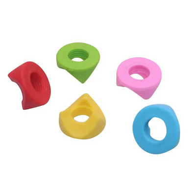 20 gab. Silikona pildspalvas turētājs rakstīšanas pozas korekcijas gēla pildspalvas palīgrokturis, trīsstūrveida diegu pildspalvas studentu piederumi