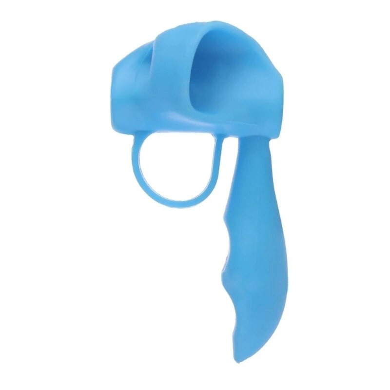 6 τεμάχια μαλακές λαβές μολυβιού σιλικόνης για δεξιούς και αριστερούς Παιδικό νήπιο Έφηβο Εργονομικό βοήθημα γραφής Πολύχρωμες λαβές μολυβιών