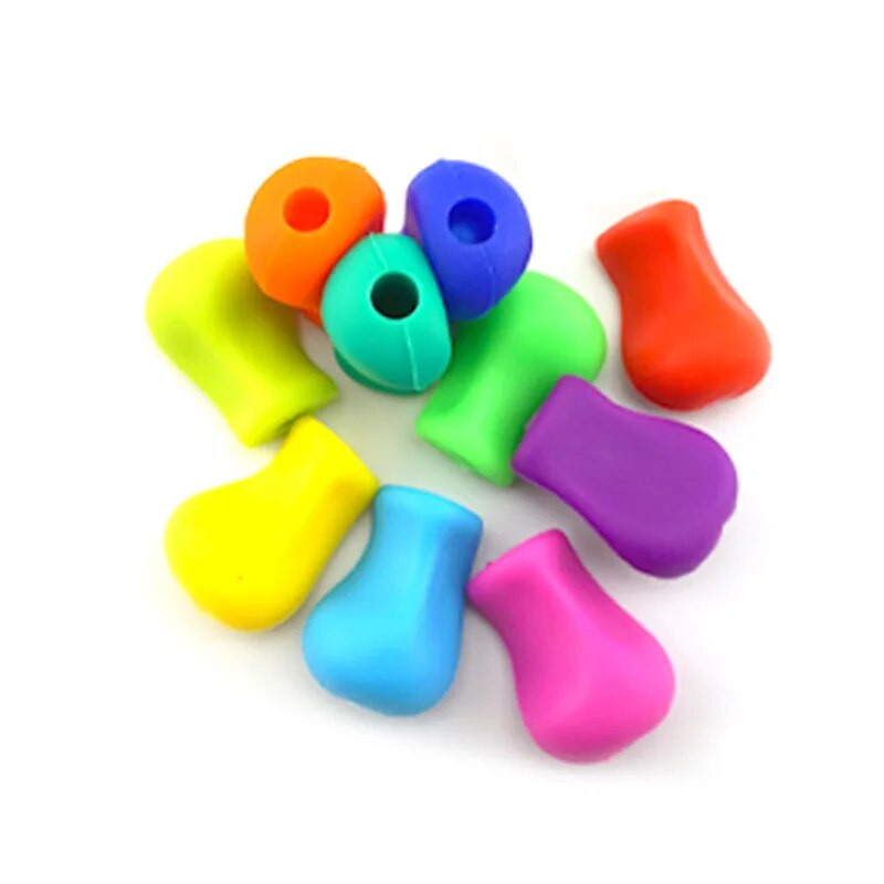 5-10 τμχ Νέος παιδικός διορθωτικό μολυβιών για αρχάριους, μολυβοθήκη διπλού δακτύλου, χαρτικά δημοτικού σχολείου