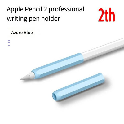 Jauns modes silikona zīmuļa rokturis Apple Pencil 1. 2. pildspalvas apvalkam