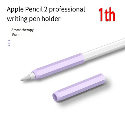 Jauns modes silikona zīmuļa rokturis Apple Pencil 1. 2. pildspalvas apvalkam
