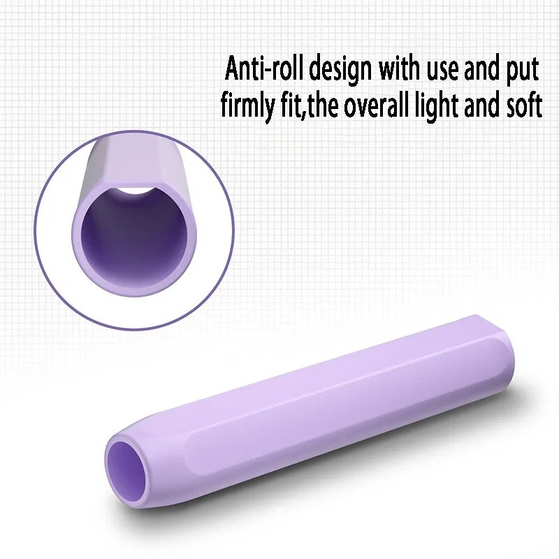 Jauns modes silikona zīmuļa rokturis Apple Pencil 1. 2. pildspalvas apvalkam