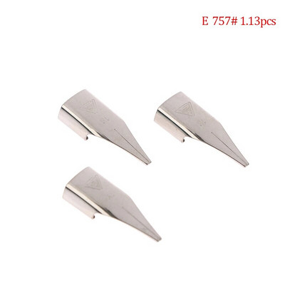 3 vnt. 757# plunksnakočio antgalio priedai Apakinti F/EF/M meninio antgalio mokykliniai reikmenys.