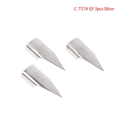 3 vnt. 757# plunksnakočio antgalio priedai Apakinti F/EF/M meninio antgalio mokykliniai reikmenys.