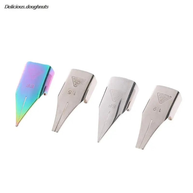 3gab 757# strūklaku pildspalvas uzgalis aksesuāri žilbinošas F/EF/M mākslas uzgalis skolas piederumi strūklaku pildspalva skolas piederumiem