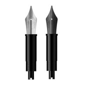 Oriģinālais tintes pildspalvas uzgalis F/EF/B uzgalis HongDian strūklakas pildspalvas nomaiņas uzgalis pildspalvas biroja prakses piederumiem