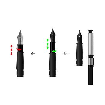Γνήσιο στυλό Nib F/EF/B Nib For HongDian Fountain-Pen Replacement Nib for Pen Office Practice Supplies χαρτικά