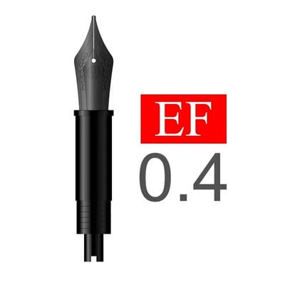 Oriģinālais tintes pildspalvas uzgalis F/EF/B uzgalis HongDian strūklakas pildspalvas nomaiņas uzgalis pildspalvas biroja prakses piederumiem