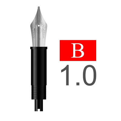 Oriģinālais tintes pildspalvas uzgalis F/EF/B uzgalis HongDian strūklakas pildspalvas nomaiņas uzgalis pildspalvas biroja prakses piederumiem