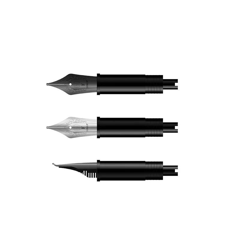 Oriģinālais tintes pildspalvas uzgalis F/EF/B uzgalis HongDian strūklakas pildspalvas nomaiņas uzgalis pildspalvas biroja prakses piederumiem