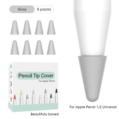 Κατάλληλο για Apple Pencil Generation δεύτερης γενιάς Ipad Stylus Αντικατάσταση στυλό μύτης γραφίδας κάλυμμα στυλό Τύπου