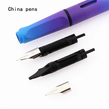 Нов висококачествен 024 Различни върхове Фонтанна писалка Универсална друга писалка Можете да използвате цялата серия ученически канцеларски материали Консумативи