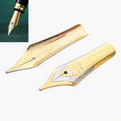 Kvaliteetne 5tk Golden Medium Nib täitesulepea Universaalne muu pliiats Saate kasutada kõiki seeria õpilaste kirjatarbeid Tarvikud