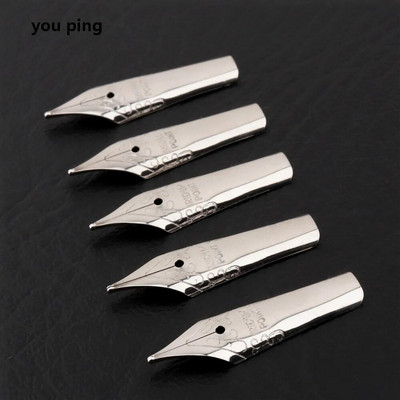 Kvaliteetne 5tk Golden Medium Nib täitesulepea Universaalne muu pliiats Saate kasutada kõiki seeria õpilaste kirjatarbeid Tarvikud