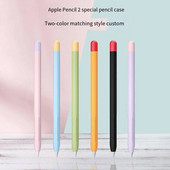 Jauns modes silikona aizsargmaciņš Apple Pencil Pen Sleeve Ipad2 paaudzes Stylus pildspalvas zīmuļa vāciņam