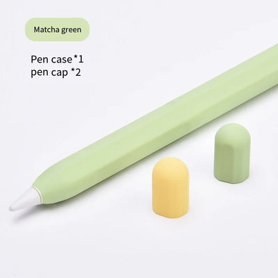 Jauns modes silikona aizsargmaciņš Apple Pencil Pen Sleeve Ipad2 paaudzes Stylus pildspalvas zīmuļa vāciņam