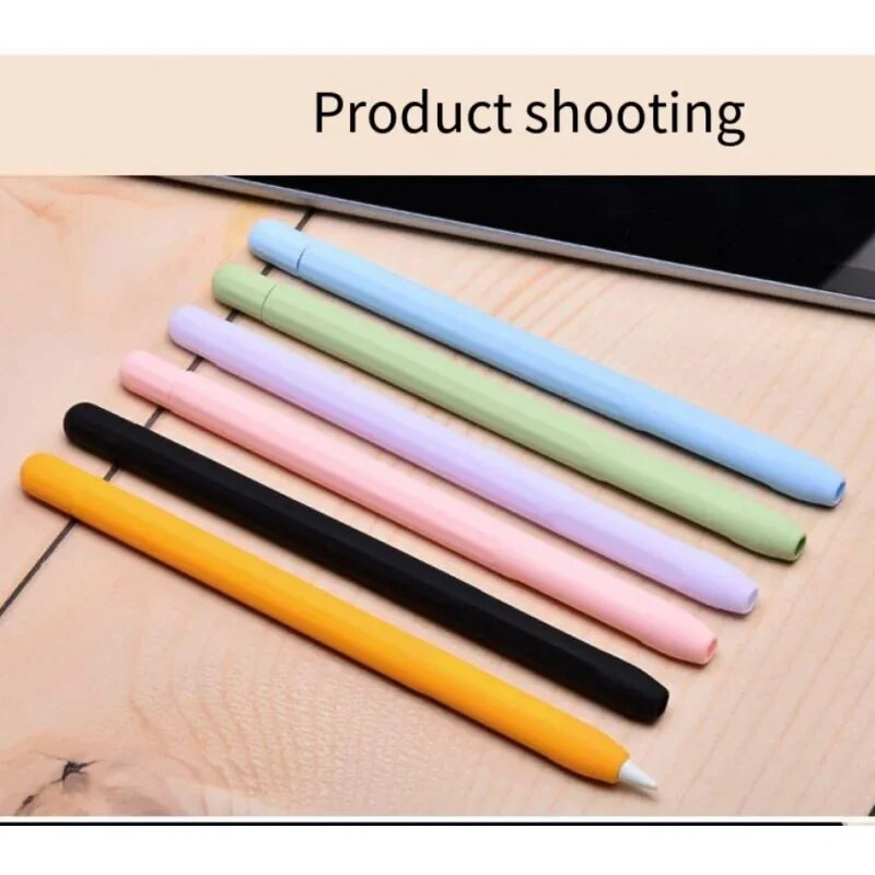 Jauns modes silikona aizsargmaciņš Apple Pencil Pen Sleeve Ipad2 paaudzes Stylus pildspalvas zīmuļa vāciņam