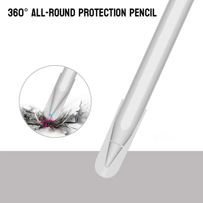 Pentru Apple Pencil Nib Cover Stylus Nib Protector pentru iPad Accesorii pentru creion Touch Pen Husă moale din silicon pentru Apple Pencil Case