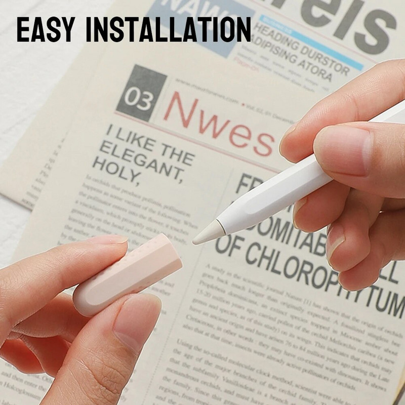 Pentru Apple Pencil Nib Cover Stylus Nib Protector pentru iPad Accesorii pentru creion Touch Pen Husă moale din silicon pentru Apple Pencil Case