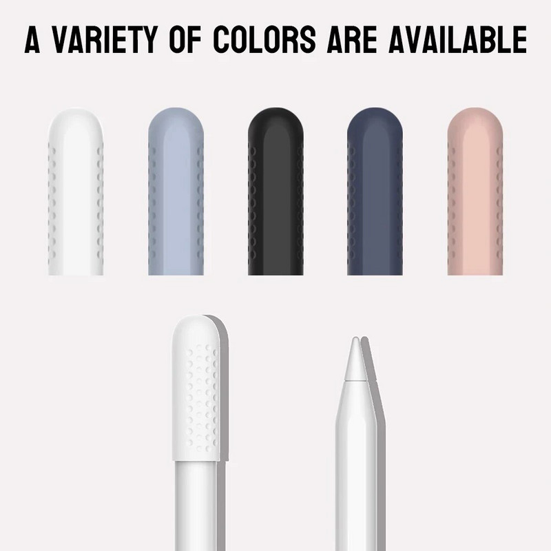 Pentru Apple Pencil Nib Cover Stylus Nib Protector pentru iPad Accesorii pentru creion Touch Pen Husă moale din silicon pentru Apple Pencil Case