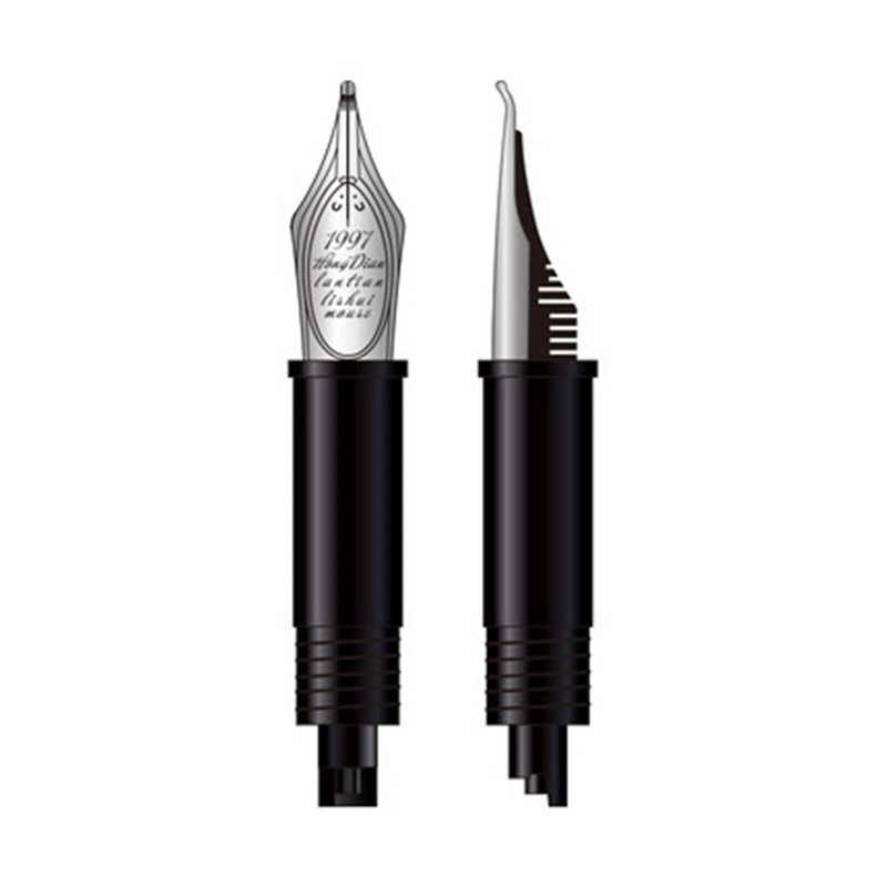 Μύτη HongDian Nib F EF B για στυλό αντικατάστασης μύτης μύτης για στυλό γραφείου 32# 26#