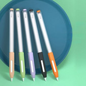 Krāsains, mīksts silikona apvalks, aizsarguzmavas vāciņš pret krišanu Apple Pencil iPad Pro planšetdatora skārienpildspalvām