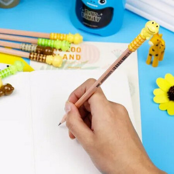 Deli 0506 Χαριτωμένα μολύβια που δεν ακονίζουν στυλό Καπάκι μολύβι Students Στυλό γραφής Σχολικό μολύβι γραφικής ύλης για παιδιά Είδη γραφείου