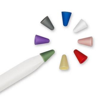 10PCS New Fashion κατάλληλο για Apple Pen 1 Generation 2 Generation Cap Pen Head Χαρτί φιλμ