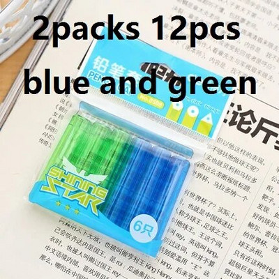 Πολύχρωμα καπάκια στυλό 6 τεμάχια/τσάντα Προστατεύουν το κεφάλι μολυβιού, αποφεύγοντας να βλάπτουν τα μάτια και το πρόσωπο των παιδιών Επέκταση προσώπου Σχολικών μαθητών Σχολική Μελέτη 0508