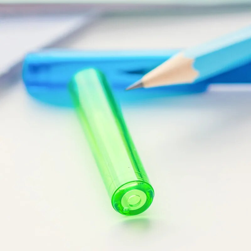 Πολύχρωμα καπάκια στυλό 6 τεμάχια/τσάντα Προστατεύουν το κεφάλι μολυβιού, αποφεύγοντας να βλάπτουν τα μάτια και το πρόσωπο των παιδιών Επέκταση προσώπου Σχολικών μαθητών Σχολική Μελέτη 0508