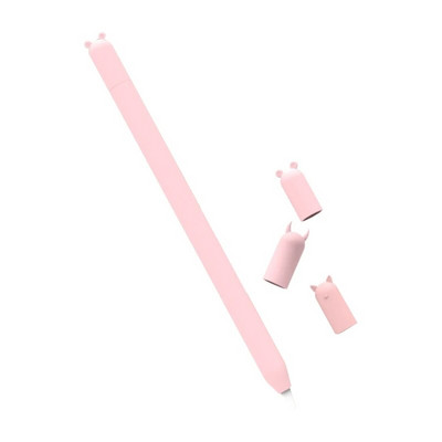 Έγχρωμη προστατευτική βάση σιλικόνης iPencil με 3 καπάκια για iPencil 1st 2nd Gen Drop Shipping