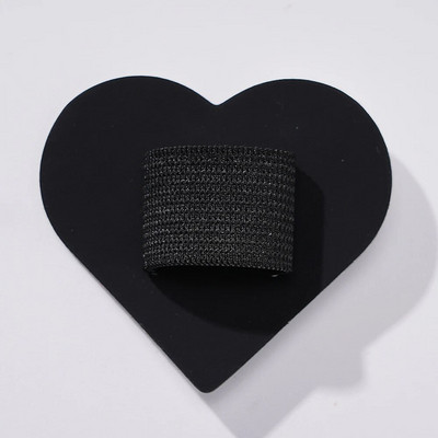 1Pc Στυλό Loops Μολυβοθήκες Αυτοκόλλητο PU Δερμάτινο μαξιλαράκι για Stylus Pencil Books Notebooks Anti-lost Anti-fall Elastic Loops