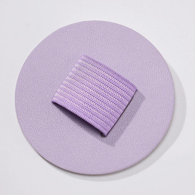 1Pc Στυλό Loops Μολυβοθήκες Αυτοκόλλητο PU Δερμάτινο μαξιλαράκι για Stylus Pencil Books Notebooks Anti-lost Anti-fall Elastic Loops