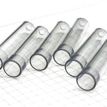 Συσκευασία 18 Plastic Pencil Plastic Pencil Extenders Κάλυμμα μύτης στυλό Διαφανές καπάκι μολυβιού για παιδί μαθητή