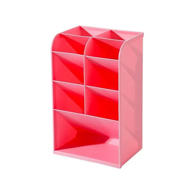 Kontori laud läbipaistev meigipintslihoidja diagonaalne pistikpliiatsihoidja lauaarvuti hoiuruum Box Office Women