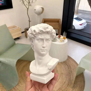 Creative Art Γλάστρα Μακιγιάζ Βούρτσα αποθήκευσης για στυλό David Statue Rosin Vase Medici Organizer Desktop Decor Στολίδια για το σπίτι