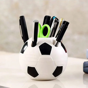 Προμήθειες εργαλείου σχήματος ποδοσφαίρου Θήκη μολυβιού σε σχήμα ποδοσφαίρου Βάση οδοντόβουρτσας ράφι επιτραπέζιου τραπεζιού Διακόσμηση σπιτιού Δώρα για μαθητές