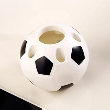 Προμήθειες εργαλείου σχήματος ποδοσφαίρου Θήκη μολυβιού σε σχήμα ποδοσφαίρου Βάση οδοντόβουρτσας ράφι επιτραπέζιου τραπεζιού Διακόσμηση σπιτιού Δώρα για μαθητές